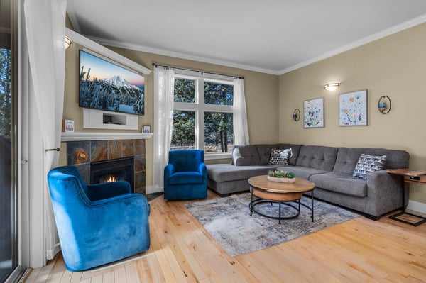 Hikes, Bikes, Skis, and Tees- Living Room