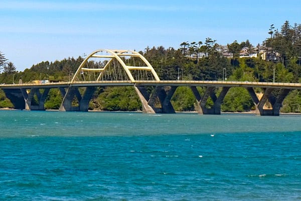 Alsea Bay Bridge and Visitors Center 