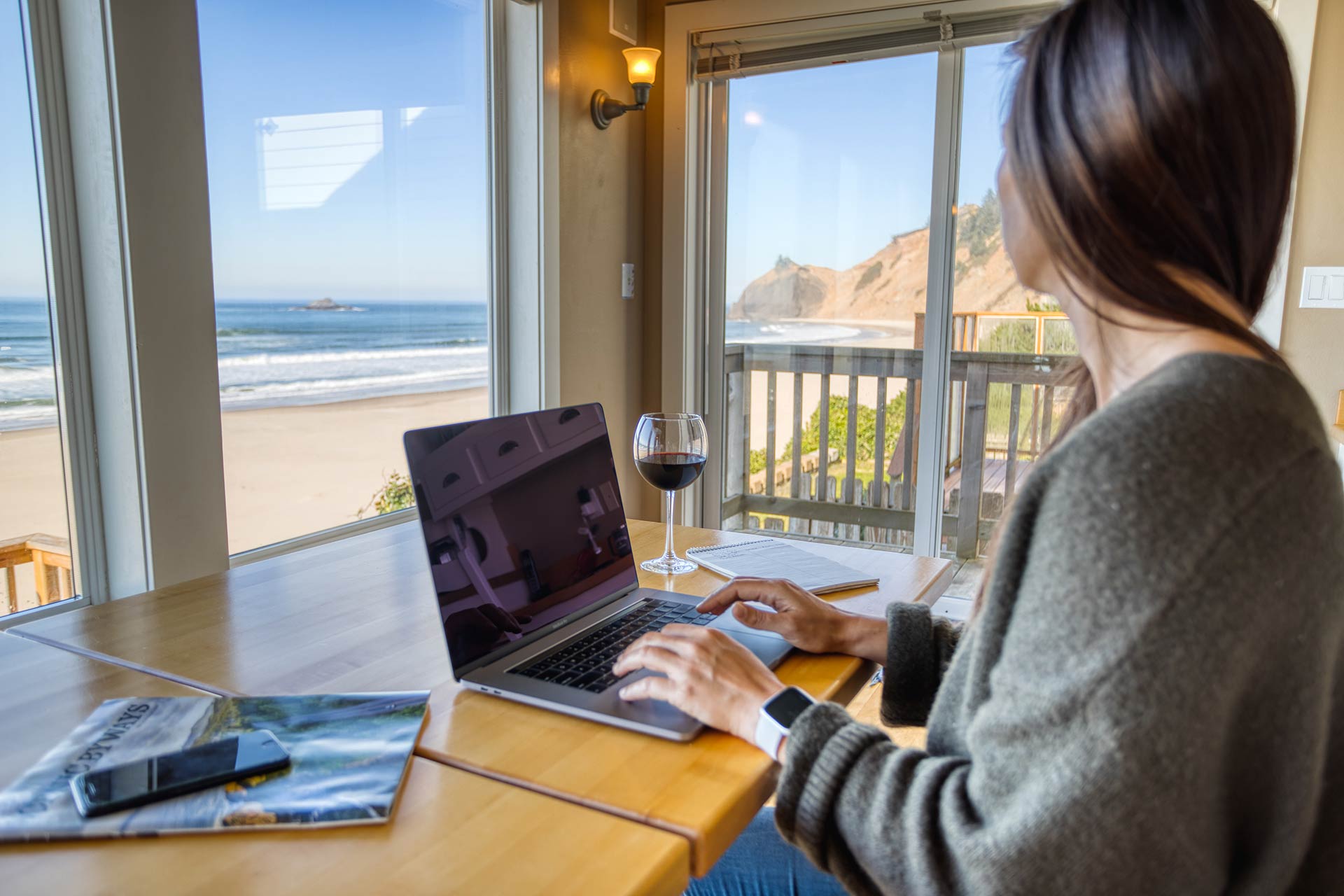 Work from Home on the Oregon Coast
