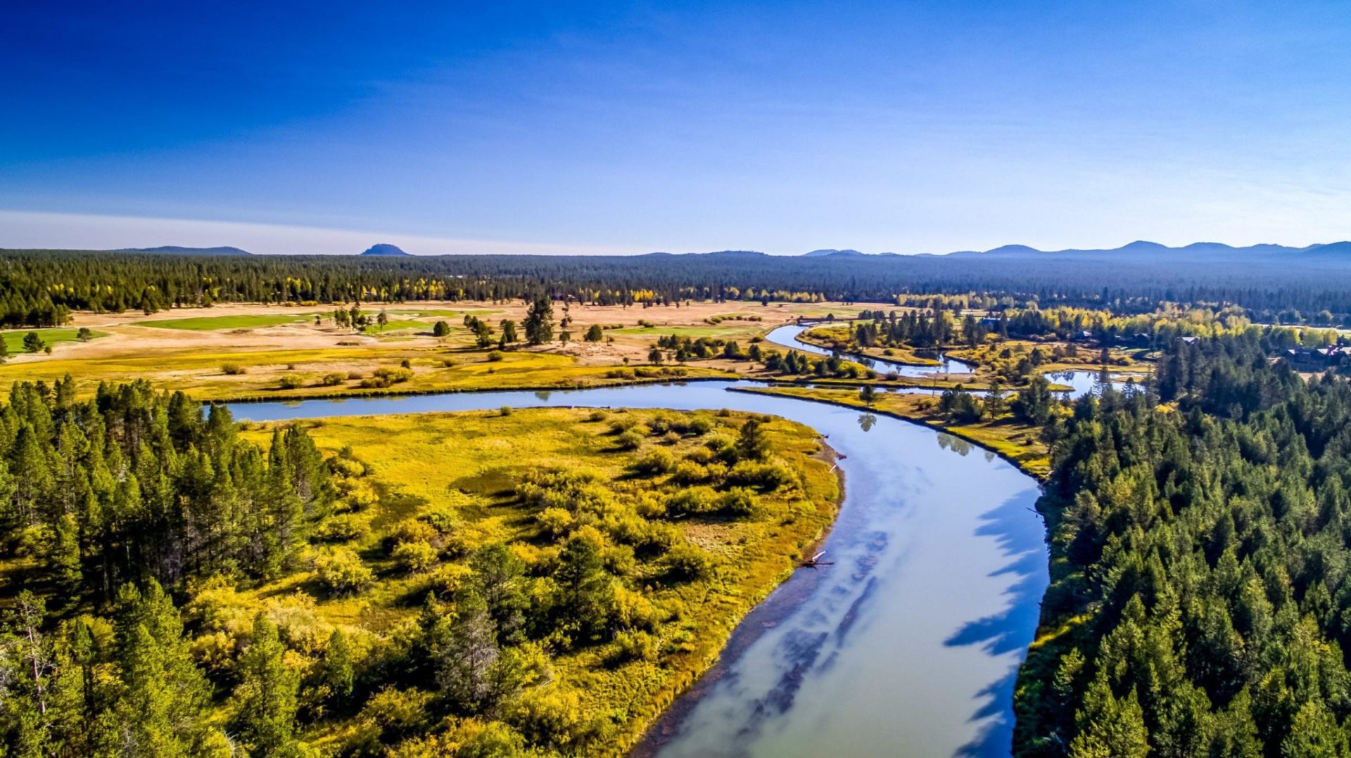 Central Oregon river