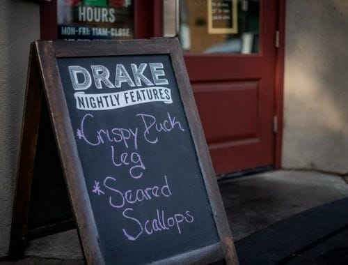 Drake restaurant in bend
