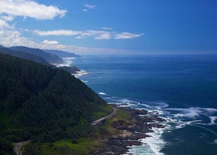 Oregon Coast view from Cape Perpetua